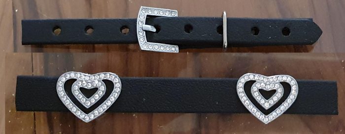 Big Double Heart with Buckle Suite
